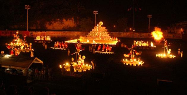 Luces en el Cielo: Fuegos Pirotécnicos en la Feria de Papantla