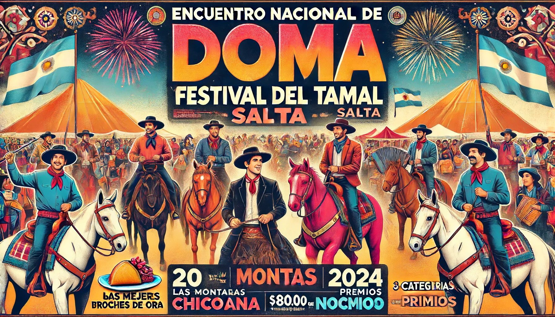 Encuentro Nacional de Doma y Festival del Tamal 2024