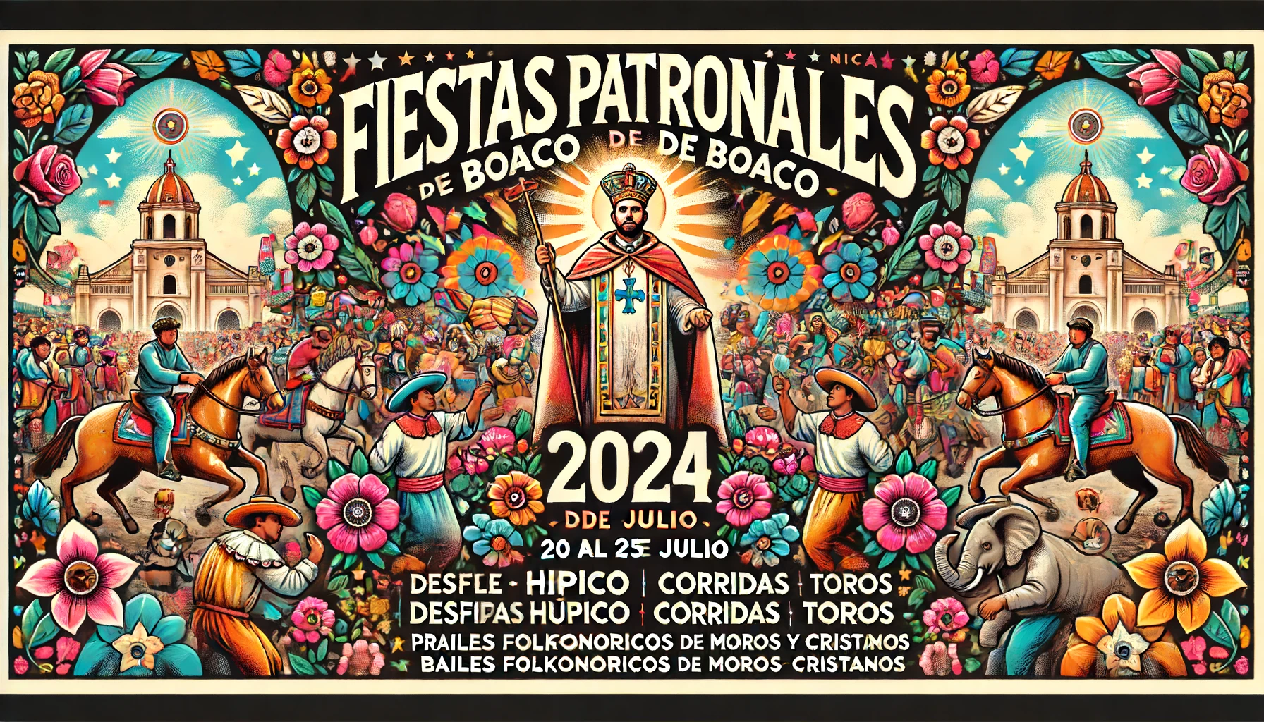 Fiestas Patronales de Boaco 2024