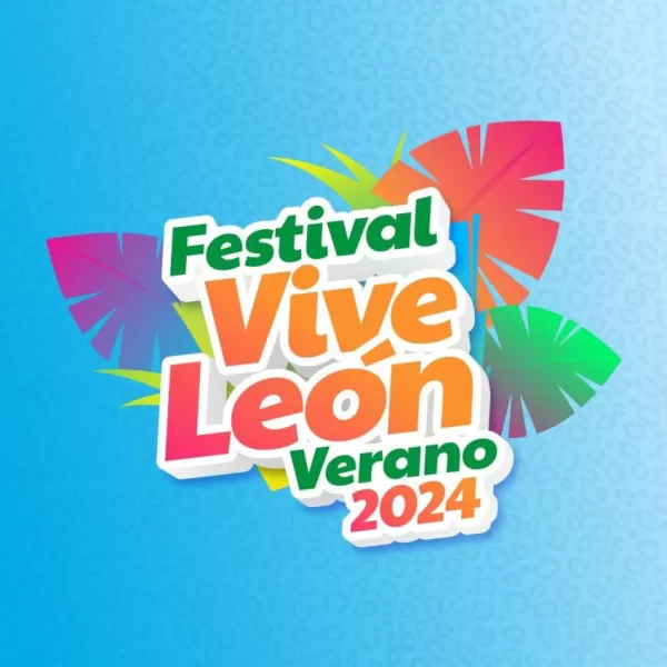 Cartel y programa Festival Vive León Verano 2024