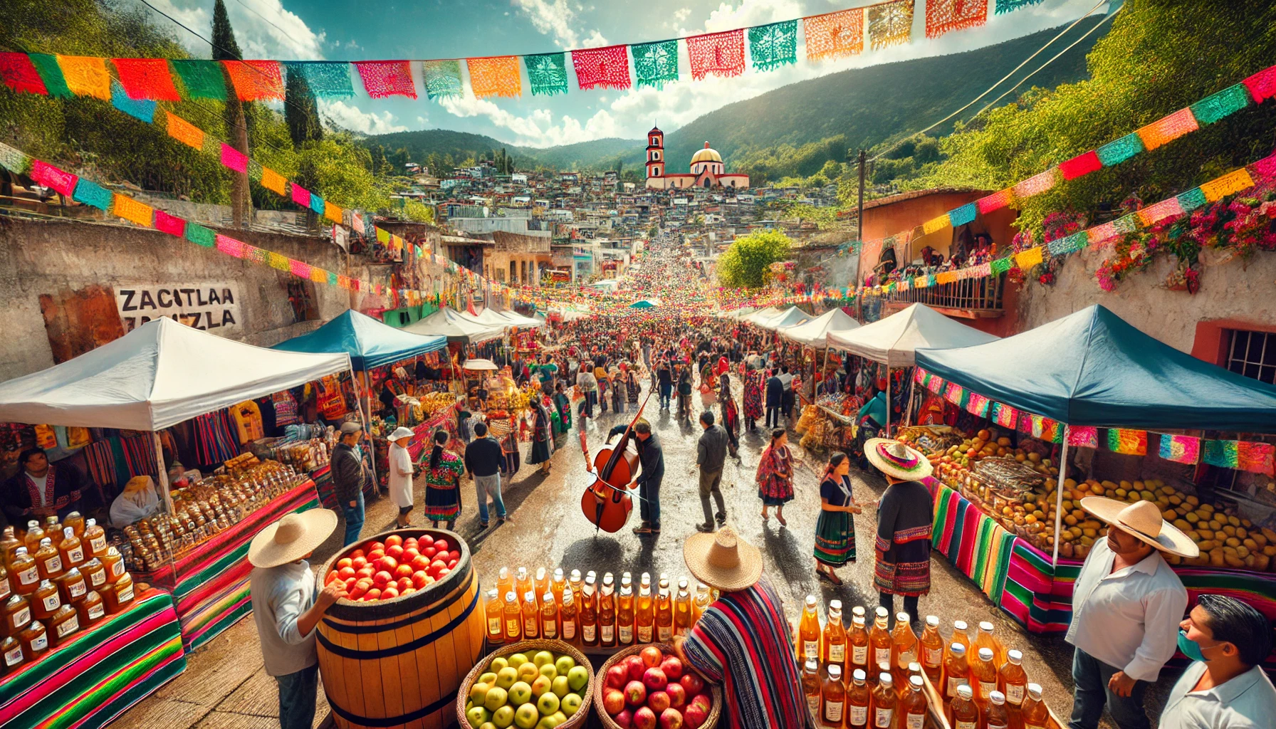 Del 9 al 18 de agosto se celebra la Feria de la Manzana de Zacatlán