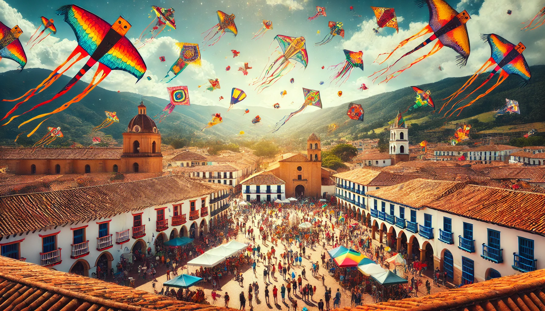 Toda la información sobre el Festival de las Cometas en Villa de Leyva: Un Espectáculo de Colores en el Cielo